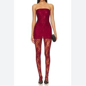 Somebodee The Bruna Dress in Red size medium